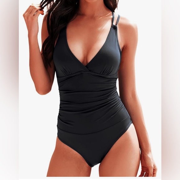 Other - New with tags women’s SEXY Swimsuit.  Double crisscross back and lace up Too